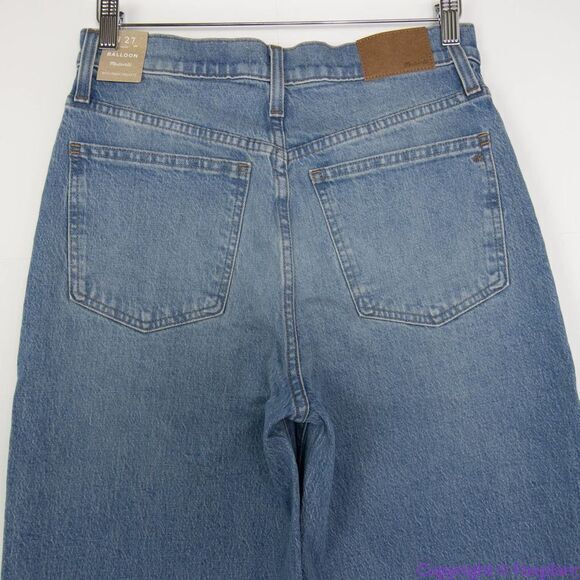 NEW Madewell USA-made Balloon Jeans in Whistler Wash, 27 - Picture 7 of 16